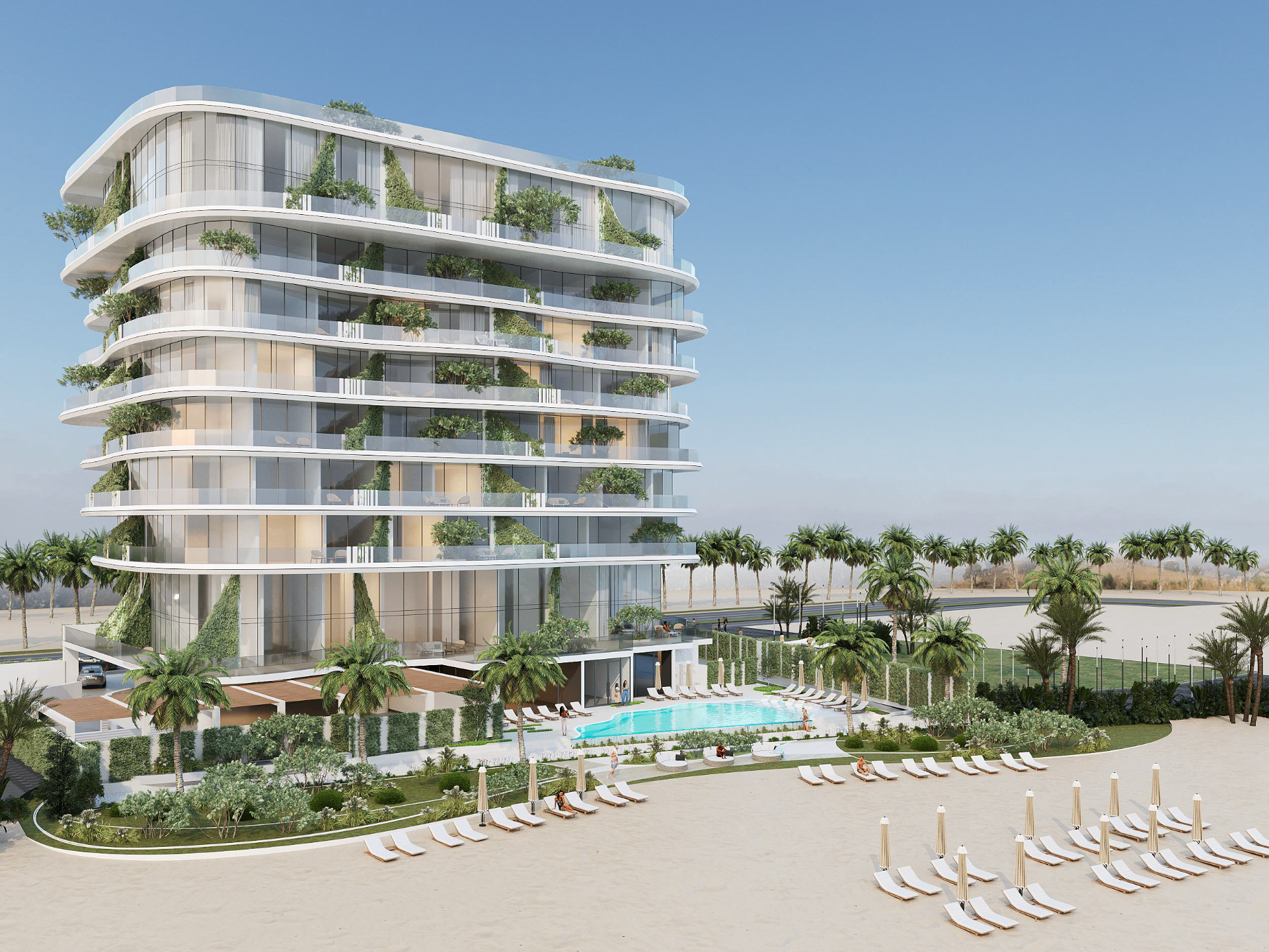 Beachfront villa, Al Marjan Island